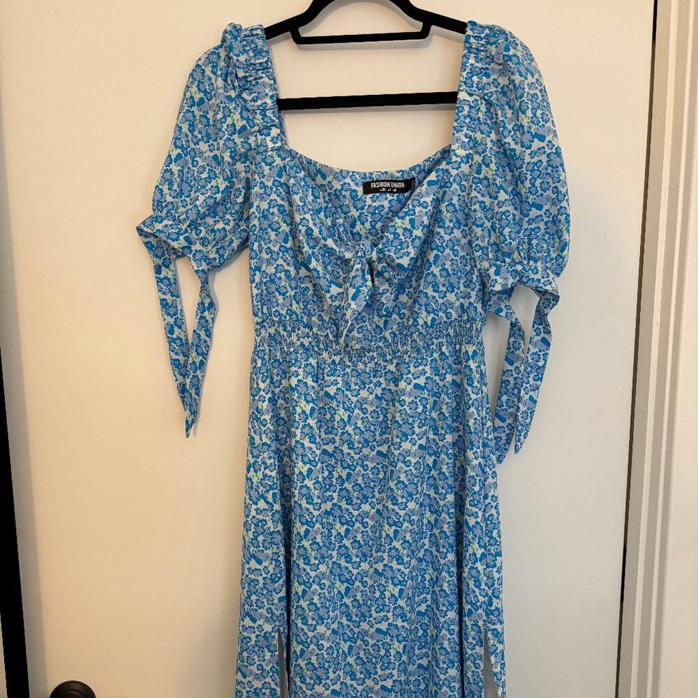 Floral spring dress